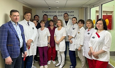 2 февраля 2023г. в ЛРКЦ «Юдино» состоялось открытие отделения реанимации и интенсивной терапии